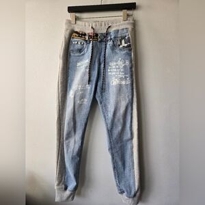 Desigual Denim Jogger Mickey Mouse Hybrid Small